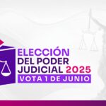 Participación histórica a la baja en elección judicial 2025